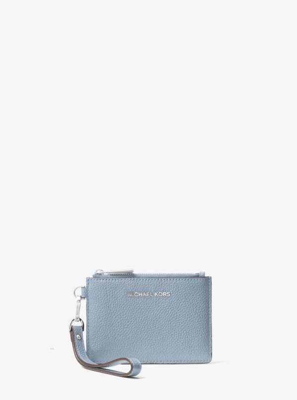 Damske Penazenky Michael Kors Leather Coin Purse Modre - Doplnky Michael Kors Akcia | ZJRUI-9271